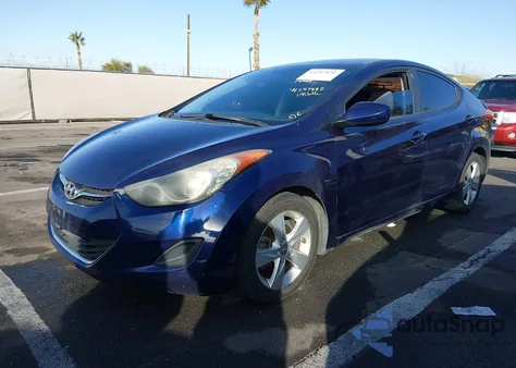 2013 Hyundai Elantra Gls from USA, damaged, VIN 5NPDH4AE8DH357933